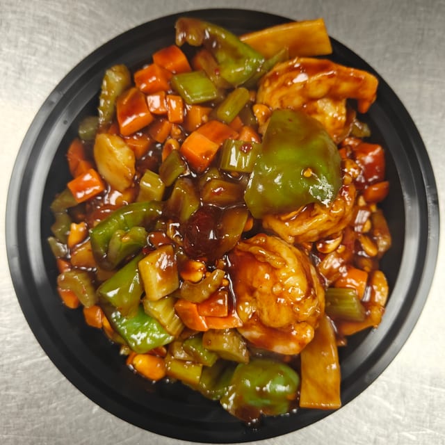 Kung Pao Shrimp.