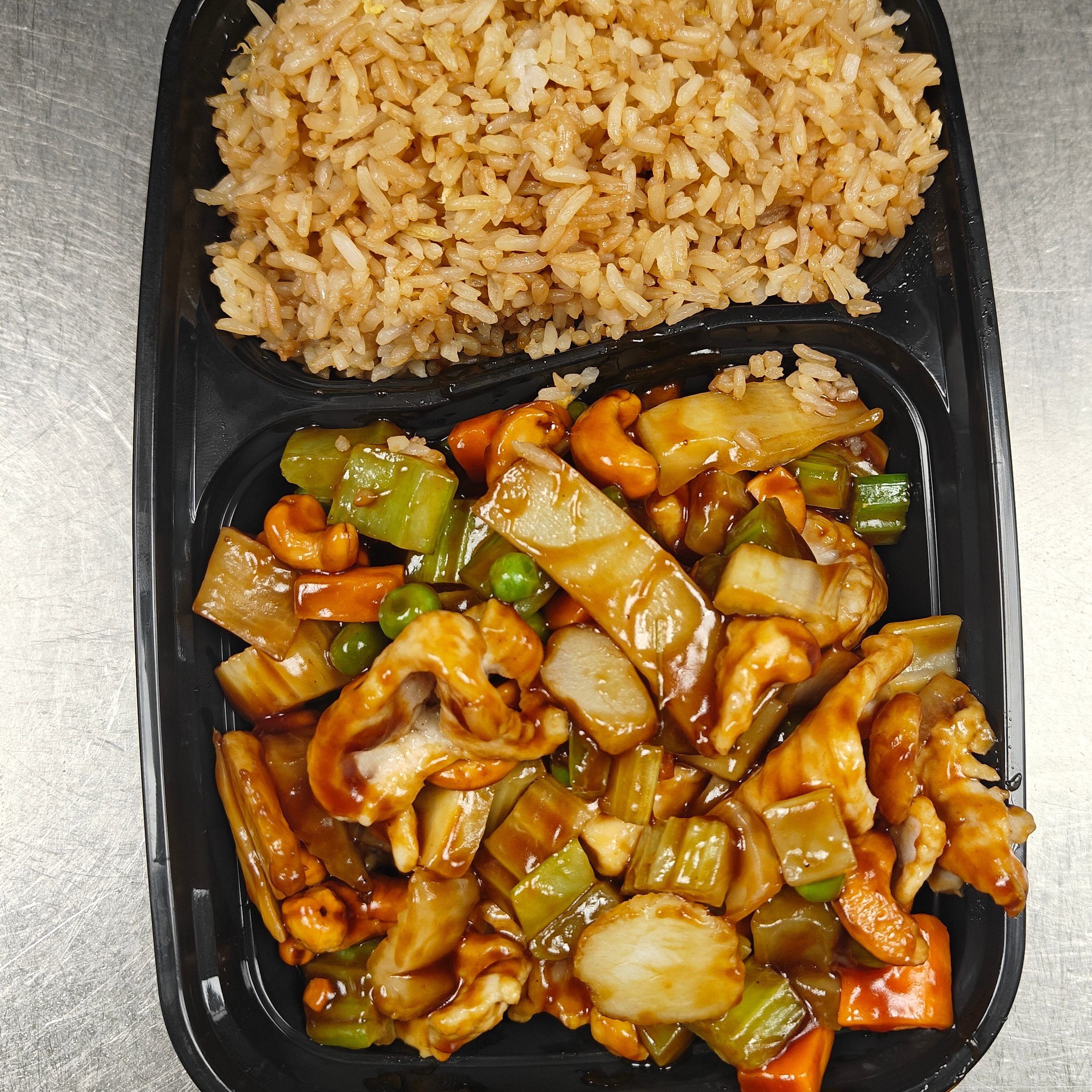 Chicken with Cashew Nuts.
