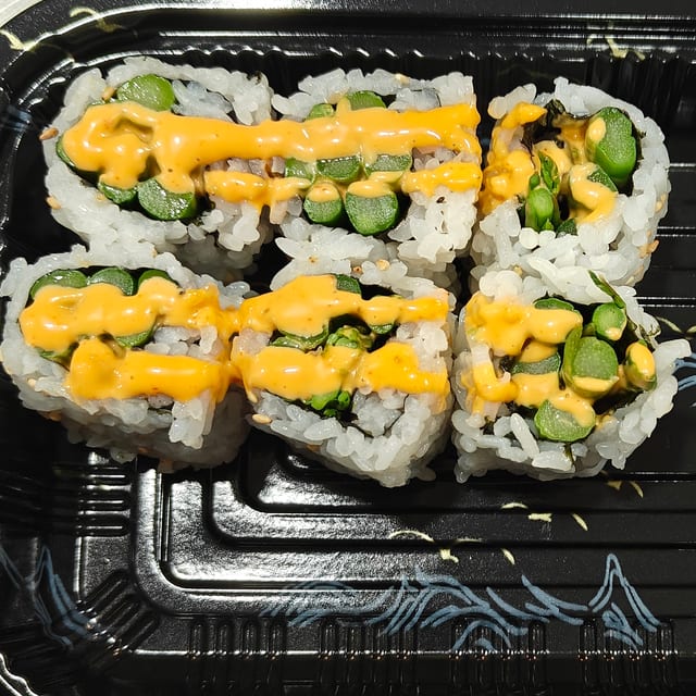 Spicy Asparagus Roll.