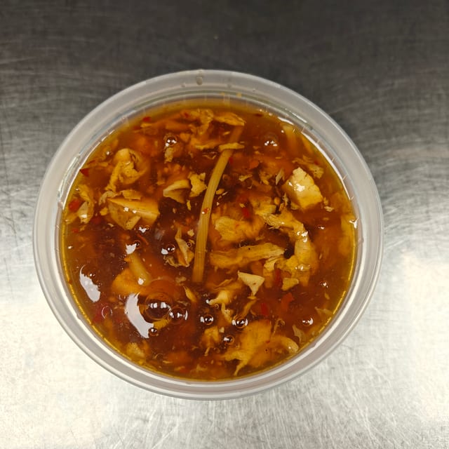 Hot & Sour Soup.