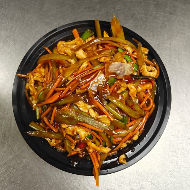 Chicken Szechuan Style.