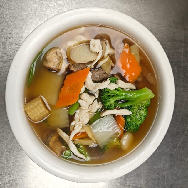 Triple Delight Soup.