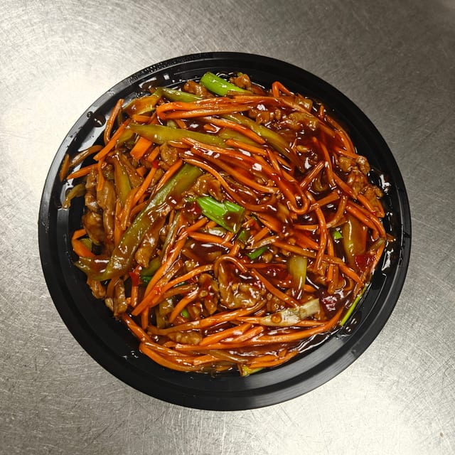 Beef Szechuan Style.