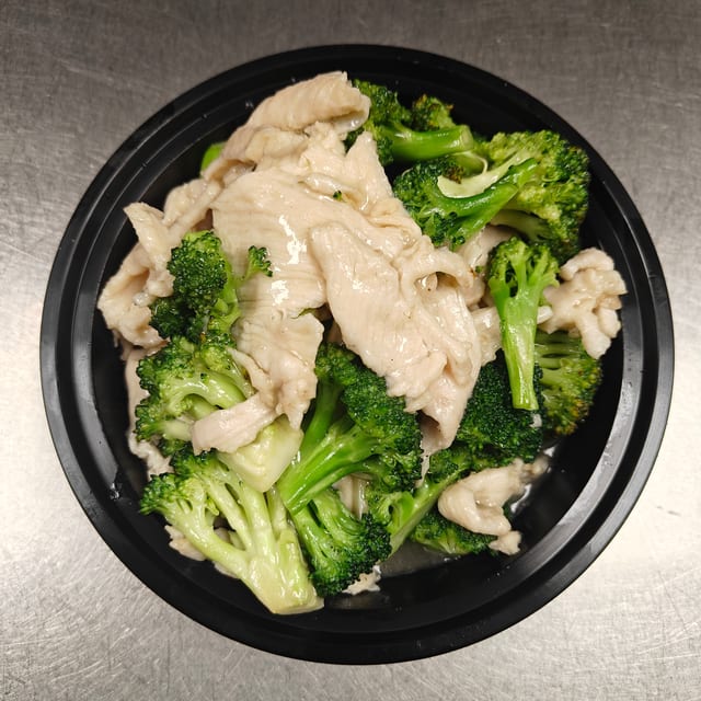 Chicken with Broccoli.