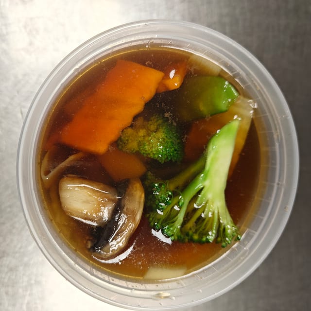 Deluxe Wonton Soup.