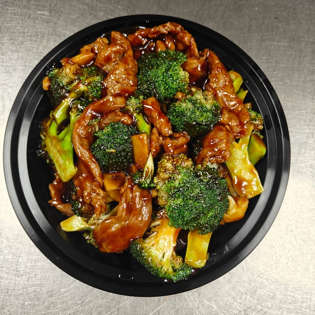 Beef with Broccoli.