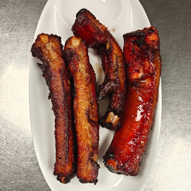Barbecued Spareribs.