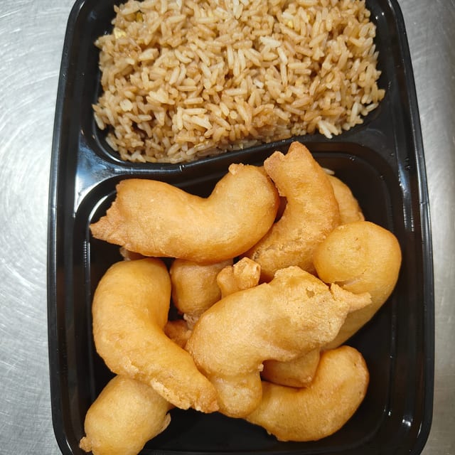 Sweet & Sour Shrimp.