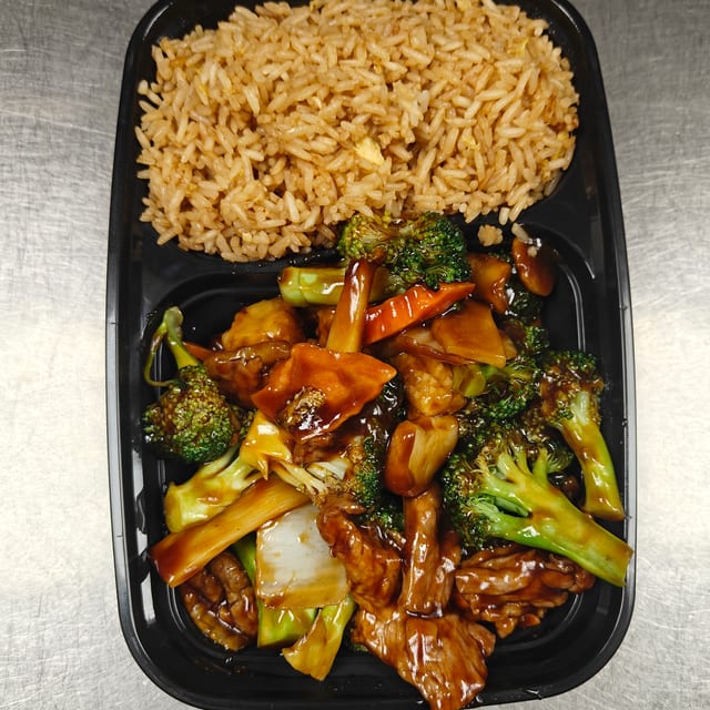 Beef with Mixed Vegetables.