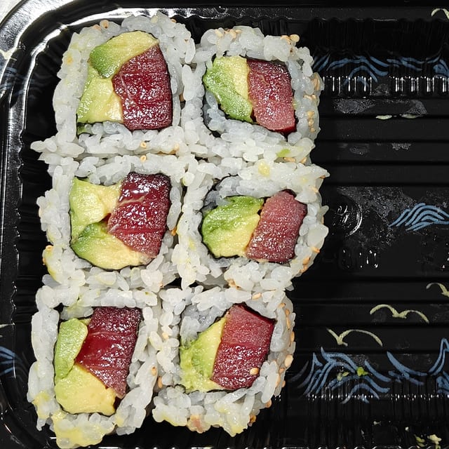 Tuna Avocado Roll.