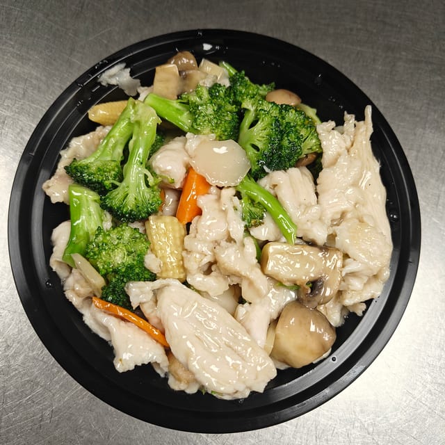Moo Goo Gai Pan.