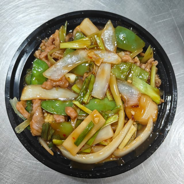 Pork in Garlic Sauce.