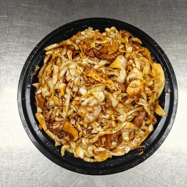 Moo Shu Pork (with 4 Pancakes).