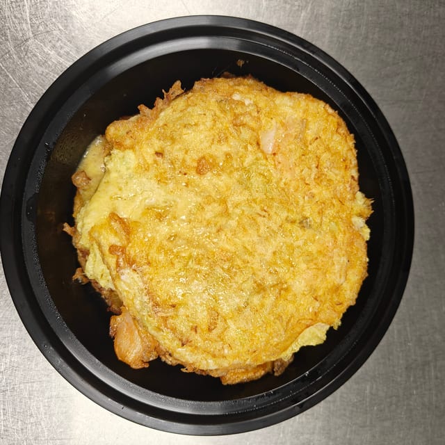 Combination Egg Foo Young.