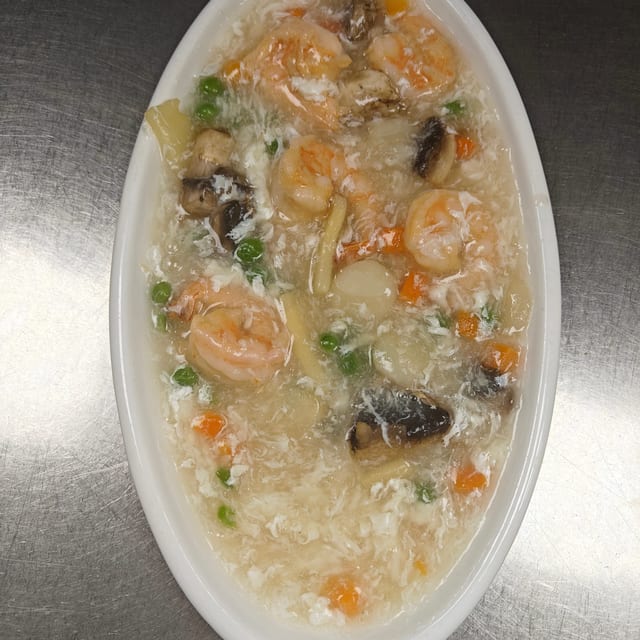 Shrimp in Lobster Sauce.